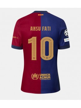 Barcelona Ansu Fati #10 Heimtrikot 2024-25 Kurzarm